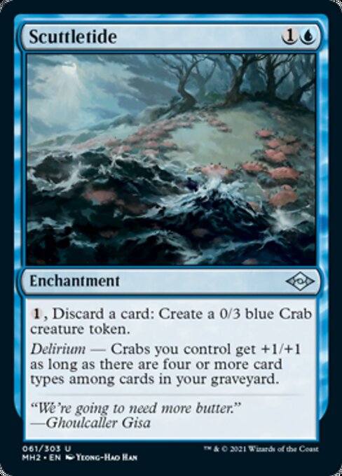 Scuttletide (Modern Horizons 2) Near Mint - Nick Nack's Full Frontal Attack