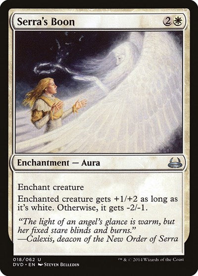Serra's Boon (Duel Decks: Anthology) Near Mint
