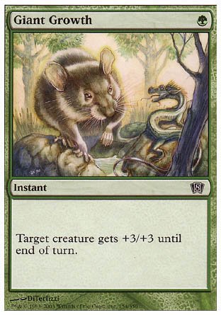 Giant Growth (8th Edition) Near Mint - Nick Nack's Full Frontal Attack