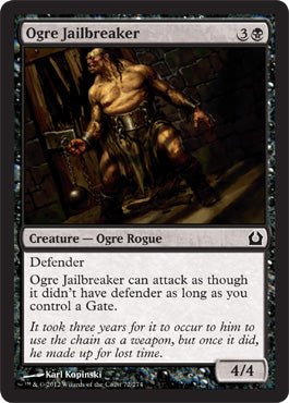 Ogre Jailbreaker (Return to Ravnica) Near Mint - Nick Nack's Full Frontal Attack