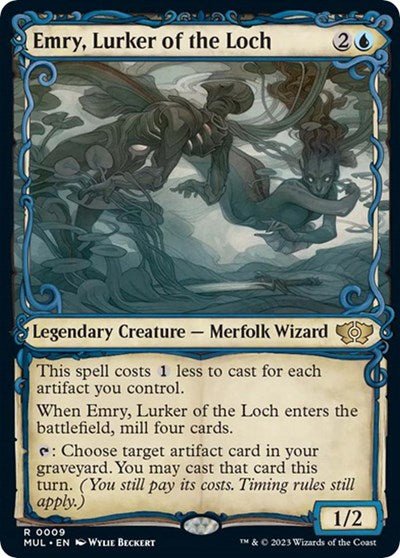 Emry, Lurker of the Loch (March of the Machine: Multiverse Legends) Near Mint Foil - Nick Nack's Full Frontal Attack