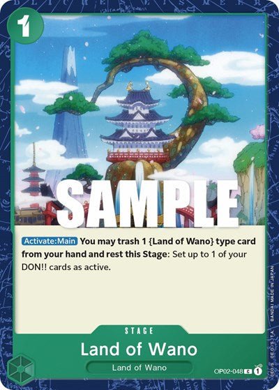 Land of Wano (Paramount War) Near Mint - Nick Nack's Full Frontal Attack