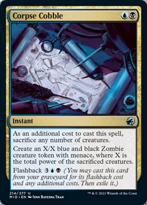Corpse Cobble (Innistrad: Midnight Hunt) Near Mint - Nick Nack's Full Frontal Attack
