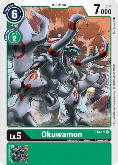 Okuwamon (Starter Deck 04: Giga Green) Near Mint - Nick Nack's Full Frontal Attack