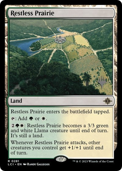 Restless Prairie (Promo Pack: The Lost Caverns of Ixalan) Near Mint
