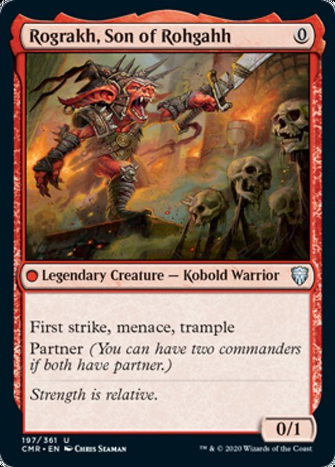 Rograkh, Son of Rohgahh (Commander Legends) Near Mint - Nick Nack's Full Frontal Attack