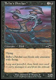 Belbe's Percher (Nemesis) Near Mint - Nick Nack's Full Frontal Attack