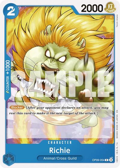 Richie (Reprint) (Starter Deck 25: BLUE Buggy) Near Mint - Nick Nack's Full Frontal Attack