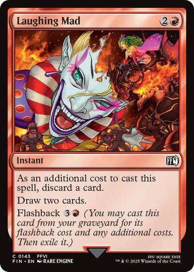 Laughing Mad (Universes Beyond: FINAL FANTASY) Near Mint - Nick Nack's Full Frontal Attack