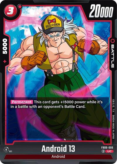 Android 13 (Rivals Clash) Near Mint - Nick Nack's Full Frontal Attack