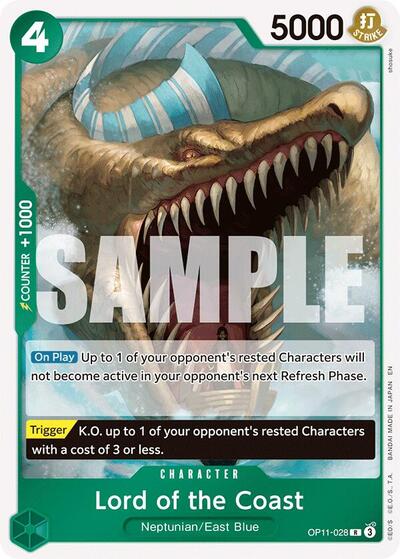 Lord of the Coast (A Fist of Divine Speed) Near Mint Foil - Nick Nack's Full Frontal Attack