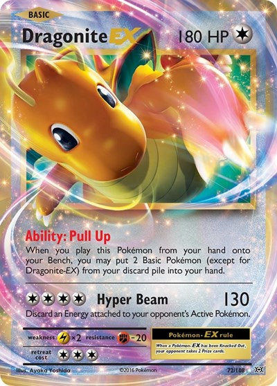 Dragonite EX (XY - Evolutions) Near Mint Holofoil