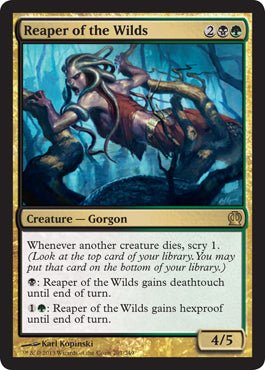 Reaper of the Wilds (Theros) Near Mint - Nick Nack's Full Frontal Attack