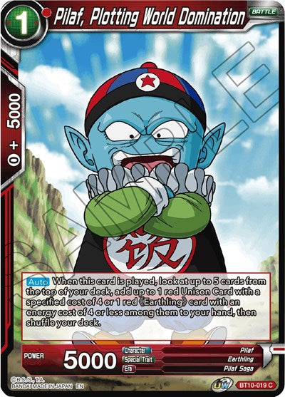 Pilaf, Plotting World Domination (Rise of the Unison Warrior) Near Mint