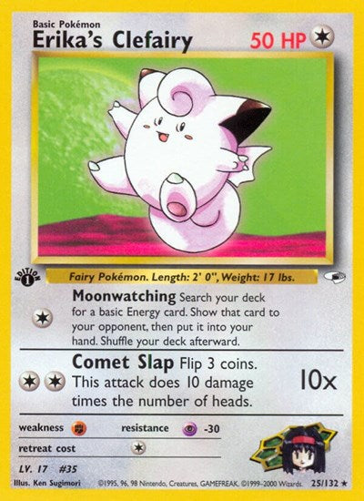 Erika's Clefairy (Gym Heroes) Medium Play Unlimited