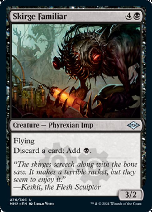 Skirge Familiar (Modern Horizons 2) Light Play Foil - Nick Nack's Full Frontal Attack