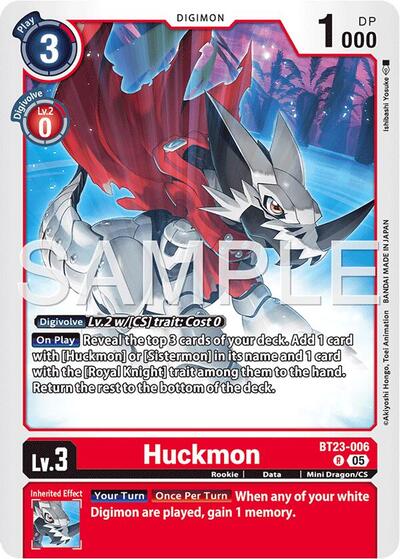Huckmon (Hackers' Slumber) Near Mint Foil - Nick Nack's Full Frontal Attack