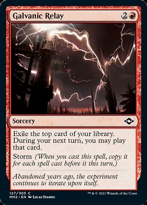 Galvanic Relay (Modern Horizons 2) Light Play Foil - Nick Nack's Full Frontal Attack