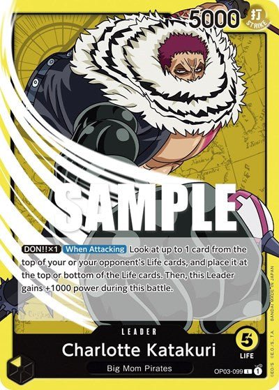 Charlotte Katakuri (099) (Pillars of Strength) Near Mint - Nick Nack's Full Frontal Attack