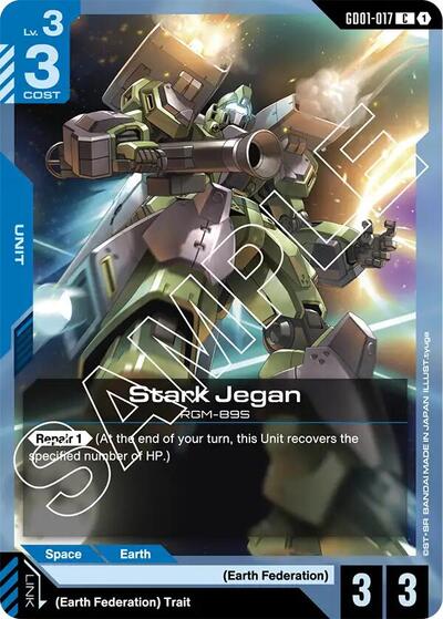 Stark Jegan (Newtype Rising) Near Mint - Nick Nack's Full Frontal Attack