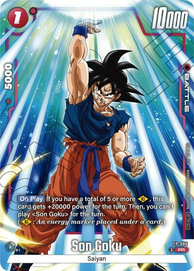 Son Goku FP-086 (Tournament Pack 11) (Tournament and Championship Promos) Near Mint Holofoil