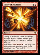 Volley of Boulders (Duel Decks: Venser vs Koth) Near Mint