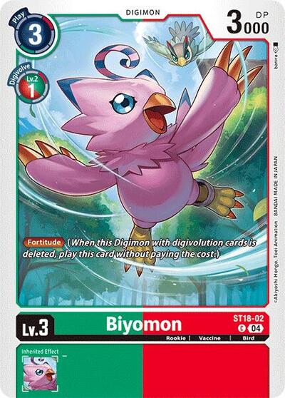 Biyomon (Starter Deck 18: Guardian Vortex) Near Mint - Nick Nack's Full Frontal Attack