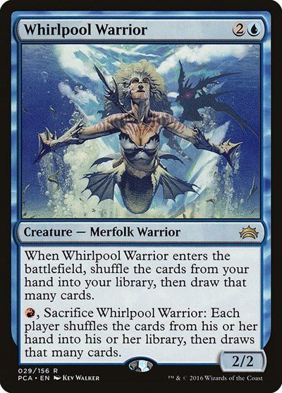 Whirlpool Warrior (Planechase Anthology) Near Mint - Nick Nack's Full Frontal Attack