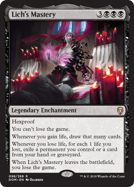 Lich's Mastery (Dominaria) Near Mint - Nick Nack's Full Frontal Attack