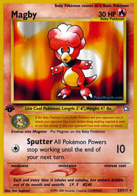 Magby (Neo Genesis) Light Play 1st Edition