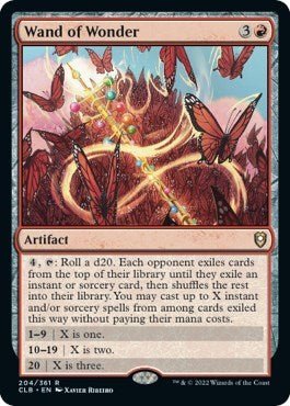Wand of Wonder (Commander Legends: Battle for Baldur's Gate) Near Mint - Nick Nack's Full Frontal Attack