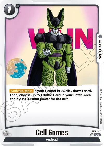 Cell Games (Cross Force) Near Mint