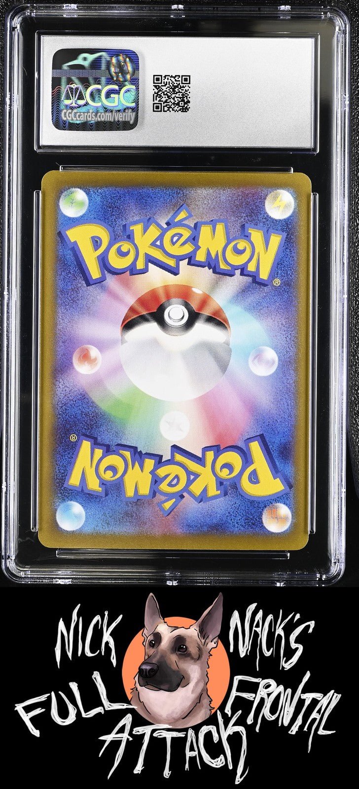 2024 Terastal Fest ex 225/187 Bloodmoon Ursaluna ex CGC 10 - Nick Nack's Full Frontal Attack