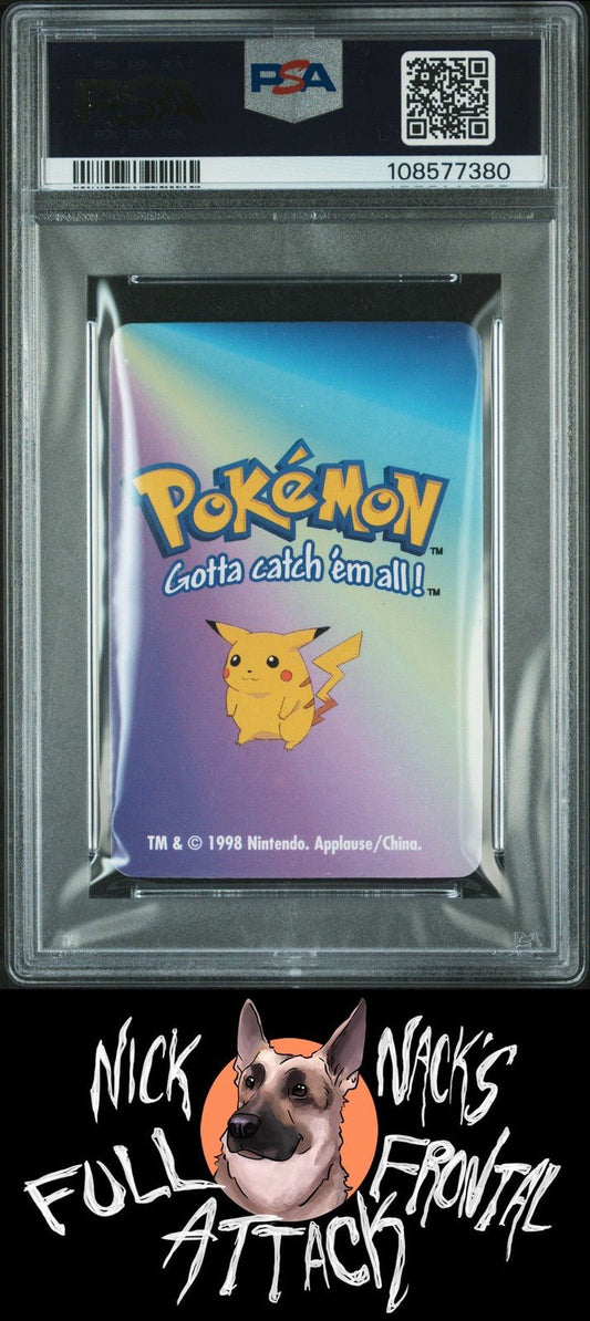 1998 Kfc Pokemon Card Game 02 Ivysaur PSA 6 - Nick Nack's Full Frontal Attack