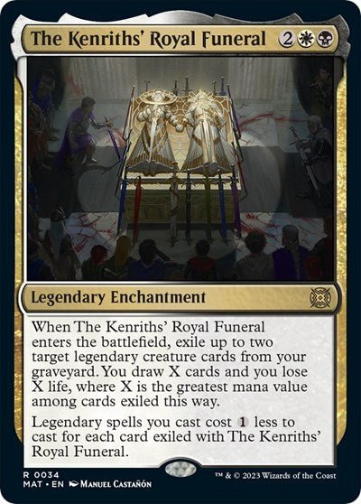 The Kenriths' Royal Funeral (March of the Machine: The Aftermath) Near Mint - Nick Nack's Full Frontal Attack