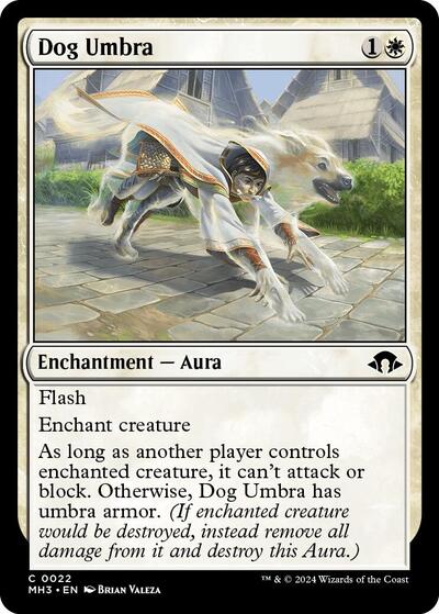 Dog Umbra (Modern Horizons 3) Near Mint - Nick Nack's Full Frontal Attack