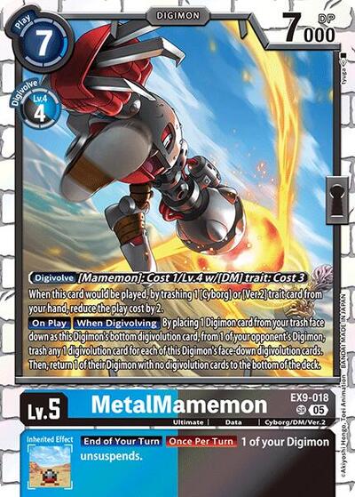 MetalMamemon (Versus Monsters) Near Mint Foil - Nick Nack's Full Frontal Attack