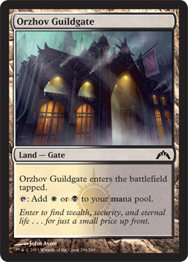 Orzhov Guildgate (Gatecrash) Near Mint