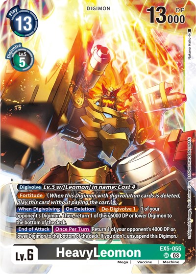HeavyLeomon (Animal Colosseum) Near Mint Foil
