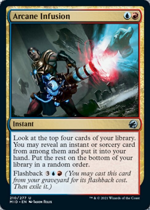 Arcane Infusion (Innistrad: Midnight Hunt) Near Mint - Nick Nack's Full Frontal Attack
