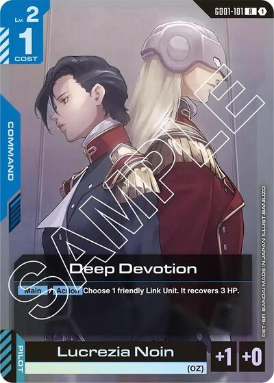 Deep Devotion (Newtype Rising) Near Mint Holofoil - Nick Nack's Full Frontal Attack