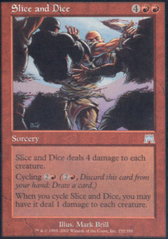 Slice and Dice (Onslaught) Near Mint