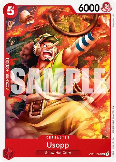 Usopp (A Fist of Divine Speed) Near Mint - Nick Nack's Full Frontal Attack