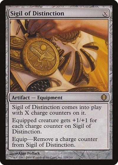 Sigil of Distinction (Shards of Alara) Medium Play - Nick Nack's Full Frontal Attack