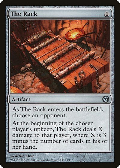 The Rack (Duels of the Planeswalkers) Near Mint - Nick Nack's Full Frontal Attack
