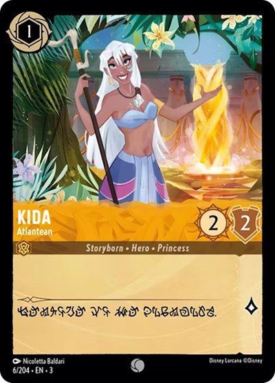 Kida - Atlantean (Into the Inklands) Near Mint - Nick Nack's Full Frontal Attack