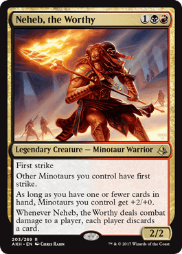 Neheb, the Worthy (Amonkhet) Near Mint - Nick Nack's Full Frontal Attack