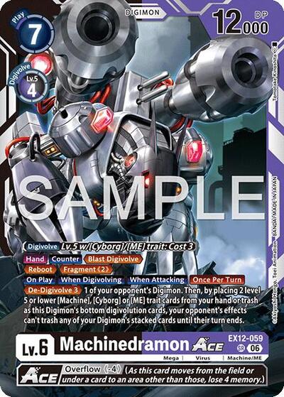 Machinedramon ACE (Digital World Shambala) Near Mint Foil