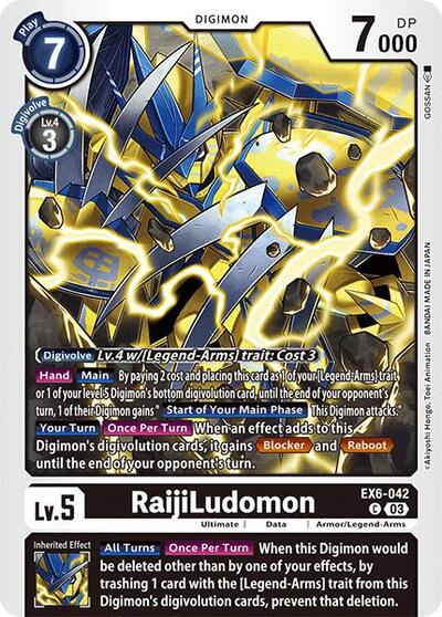 RaijiLudomon (Infernal Ascension) Near Mint - Nick Nack's Full Frontal Attack