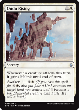 Ondu Rising (Battle for Zendikar) Near Mint - Nick Nack's Full Frontal Attack